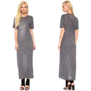 IRO Silver Maxi Dress